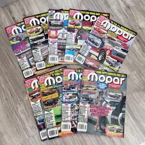 Mopar Magazine 2002 Collector's Lot/9 Issues(January, Feb, March, April, +)